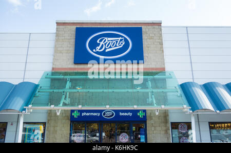 Boots store at Kew Retail Park, Richmond, Surrey, London, TW9, UK Stock ...