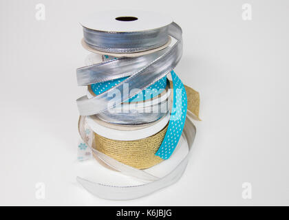 Stack of ribbons Stock Photo