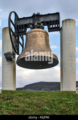 Rovereto. Bell of the  fallen, Maria Dolens Stock Photo