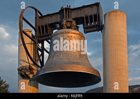 Rovereto. Bell of the  fallen, Maria Dolens Stock Photo