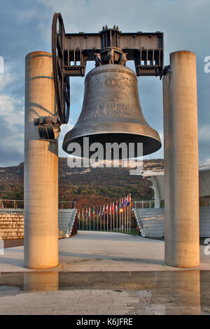 Rovereto. Bell of the  fallen, Maria Dolens Stock Photo