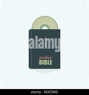 Your Audio Bible Stock Vector