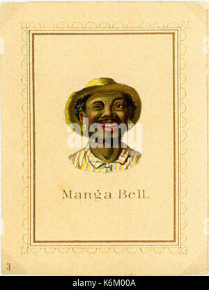 Card manga bell Stock Photo