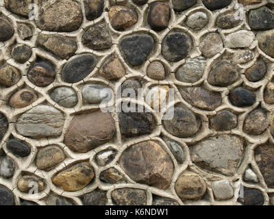 Stone wall background in vector. The wall is made of multi-colored natural  stone, the masonry is stone on cement. Concept - stone wallpaper,  background and decor 22257062 Vector Art at Vecteezy