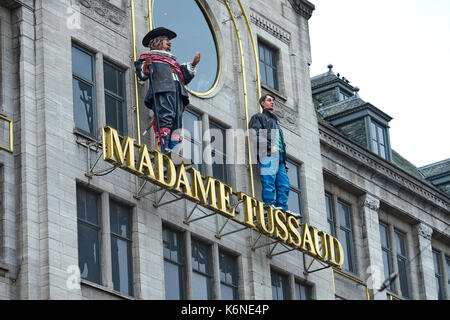 Amsterdam, Netherlands - September 05, 2017: Madame Tussauds wax museum  in Amsterdam, Netherlands Stock Photo