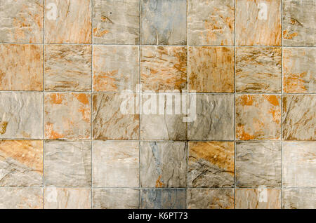 stone block tile floor background and texture Stock Photo