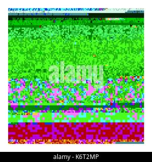 Digital Pixel Noise Texture Stock Vector
