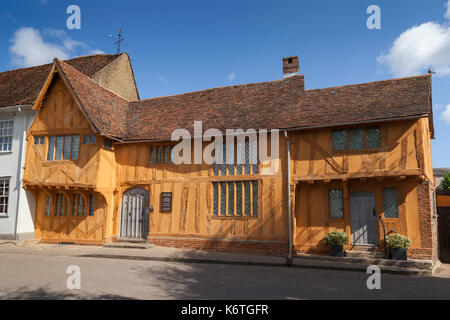 Little Hall, Lavenham, Suffolk, England Stock Photo