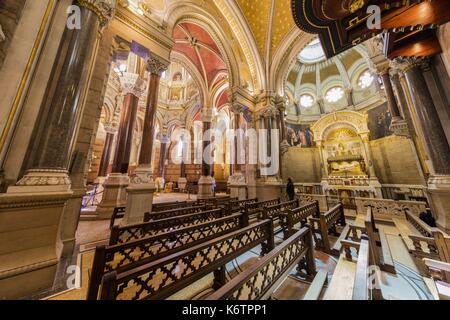 France, Ain, Ars sur Formans, the church and the attached basilica Stock Photo