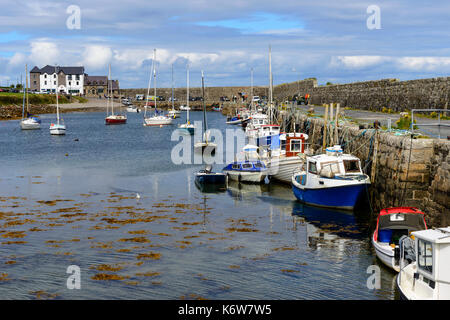 Mullaghmore Harbour, County Sligo, Republic of Ireland Stock Photo