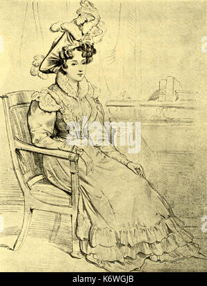 Hector Berlioz's first wife Harriet Smithson Irish Actress Stock Photo