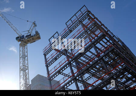 building construction site Stock Photo