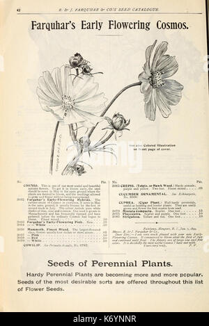 Farquhar's catalogue of seeds 1901 (16396170160) Stock Photo