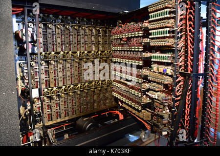 Colossus Digital computer Bletchley Park Stock Photo