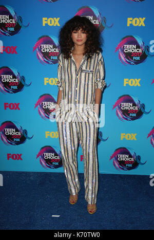 Teen Choice Awards 2017  Featuring: Zendaya Where: Los Angeles, California, United States When: 14 Aug 2017 Credit: FayesVision/WENN.com Stock Photo