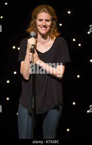 Australian comedian Sarah Kendall performs her show 'One Seventeen' at the Edinburgh Fringe Festival  Featuring: Sarah Kendall Where: Edinburgh, United Kingdom When: 13 Aug 2017 Credit: WENN.com Stock Photo