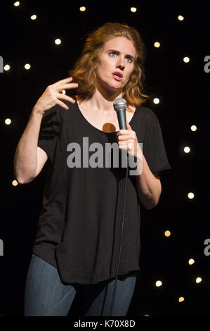 Australian comedian Sarah Kendall performs her show 'One Seventeen' at the Edinburgh Fringe Festival  Featuring: Sarah Kendall Where: Edinburgh, United Kingdom When: 13 Aug 2017 Credit: WENN.com Stock Photo