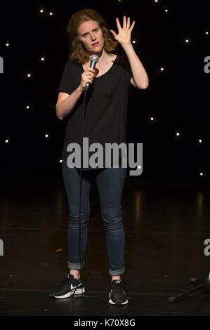 Australian comedian Sarah Kendall performs her show 'One Seventeen' at the Edinburgh Fringe Festival  Featuring: Sarah Kendall Where: Edinburgh, United Kingdom When: 13 Aug 2017 Credit: WENN.com Stock Photo