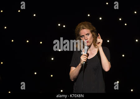 Australian comedian Sarah Kendall performs her show 'One Seventeen' at the Edinburgh Fringe Festival  Featuring: Sarah Kendall Where: Edinburgh, United Kingdom When: 13 Aug 2017 Credit: WENN.com Stock Photo