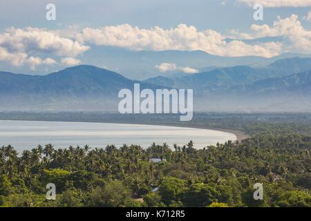 Philippines, Mindoro Island, Occidental Mindoro, Municipality of Sablayan, North view from Parola Park Hill Stock Photo