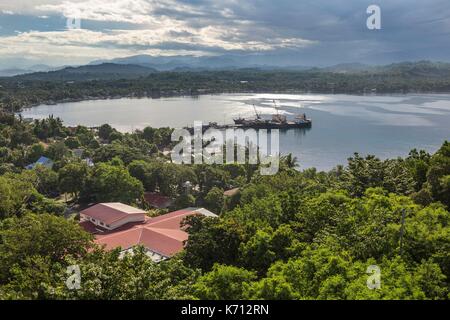 Philippines, Mindoro Island, Occidental Mindoro, Municipality of Sablayan, South view from Parola Park Hill Stock Photo