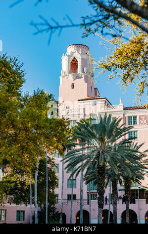 Vinoy Renaissance Saint Petersburg Resort and Golf Club, St. Petersburg Florida, United States. Stock Photo