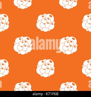 Ovary pattern seamless Stock Vector