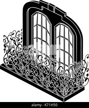 Beautiful balcony icon, isometric 3d style Stock Vector Image & Art - Alamy