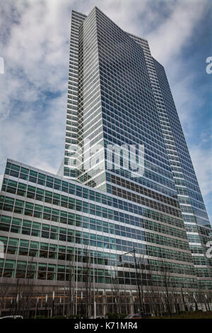 Goldman Sachs global headquarters at 200 West Street in Manhattan, New York City Stock Photo