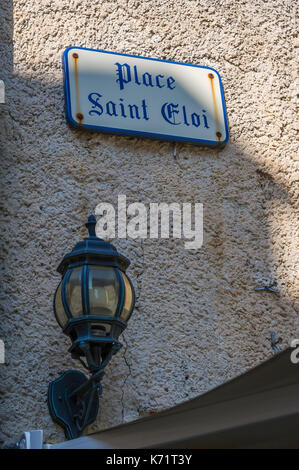 VILLAGE MEDIEVAL DU CASTELLET, VAR 83 FRANCE Stock Photo