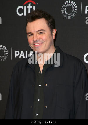 Beverly Hills, USA. 13th Sep, 2017. Seth MacFarlane, at The Paley Center For Media's 11th Annual PaleyFest Fall TV Previews Los Angeles - Netflix at The Paley Center for Media on September 13, 2017 in Los Angeles, California. Credit: Faye Sadou/Media Punch/Alamy Live News Stock Photo