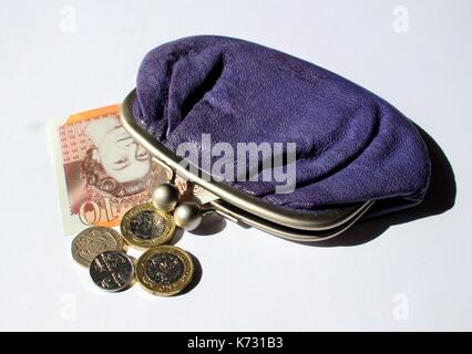 New Ten Pound Polymer Note issued September 2017 Stock Photo