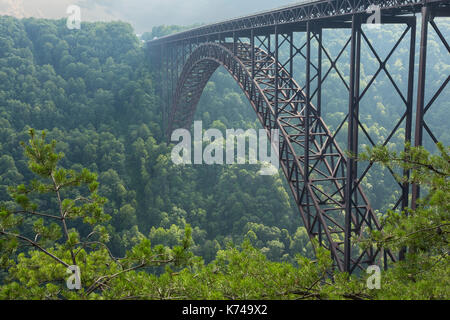 New River Gorge Bridge Stock Photo