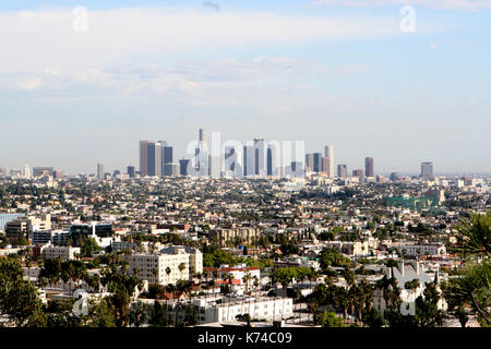 Los Angeles, California Skyline Stock Photo