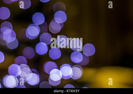 Christmas lights blurred for backgrounds, bokeh for backgrounds. Stock Photo