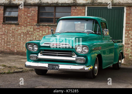 1959 Chevrolet pick up truck. UK Stock Photo