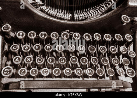 Old Typewriter. Stock Photo