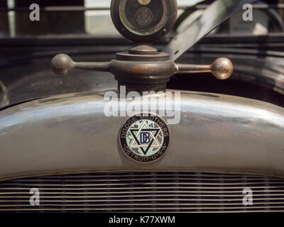 antique Dodge car at vintage show Stock Photo