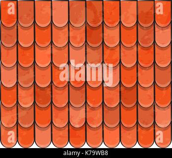 roof tiles texture beautiful banner wallpaper design illustration Stock Vector