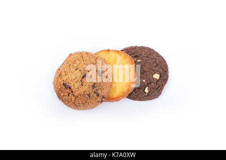 Assorted cookies, mix cookies, handmade assorted cookies Stock Photo