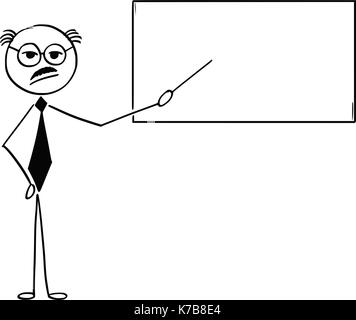 Professor Stickman Stock Photo: 93419940 - Alamy