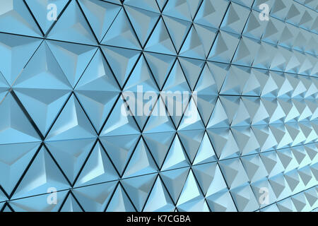 3d rendering of abstract triangle background Stock Photo