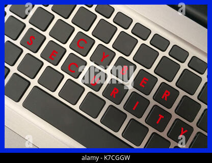 Cyber Protection Stock Photo