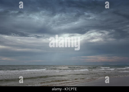 Chao Lao Beach,The Beach in Chanthaburi province,Thailand's famous attractions. Stock Photo