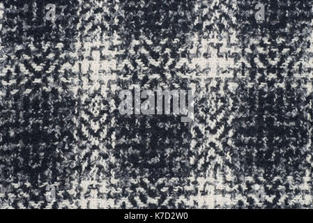 black and white color textile texture background Stock Photo
