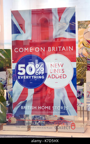 Photo Must Be Credited ©Alpha Press 066465 25/05/2016 BHS British Home Stores Store on Oxford Street in London. Stock Photo