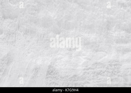 white fresh snow background or snow texture Stock Photo