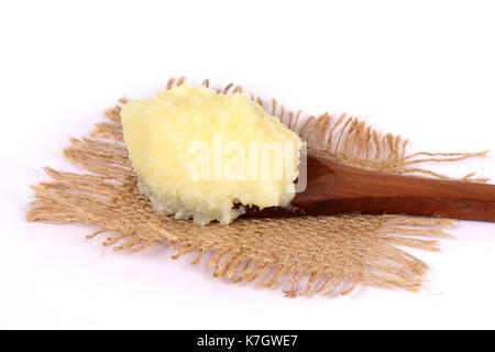 Desi ghee or clariified liquid butter, cooking oil, pure ghee Stock Photo