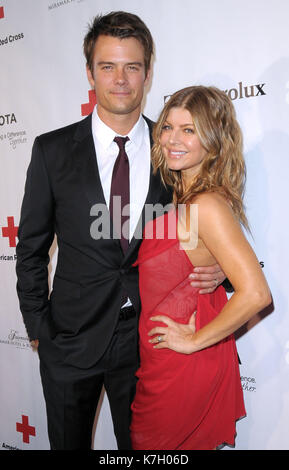 Josh Duhamel and Fergie at the The American Red Cross Annual Red Tie Affair  Fairmont Miramar Hotel & Bungalows, Santa Monica, CA, USA  April 9, 2011 RTNRD / MediaPunch Stock Photo