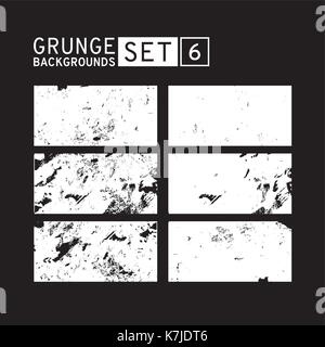 Grunge black and white texture Stock Vector
